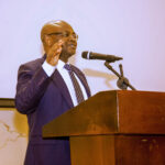 Prof. Mkumbo (MP) chairs the Business Forum between Tanzania and Mozambique.